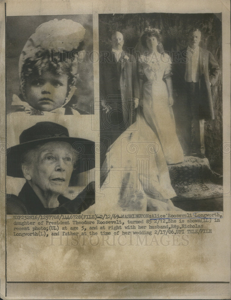 1969 Alice Roosevelt Longworth - Historic Images