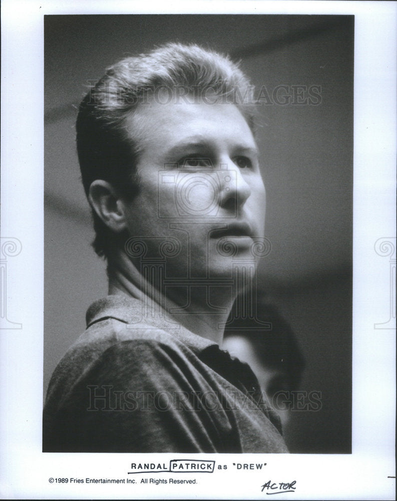 1989 Press Photo Randal Patrick "Drew" - Historic Images