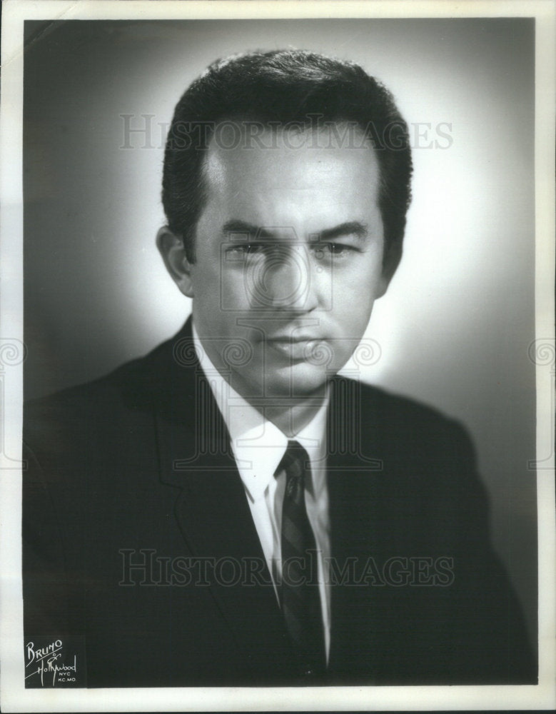 1968 Press Photo Julian Patrick American Operatic Baritone Voice Singer Illinois - Historic Images