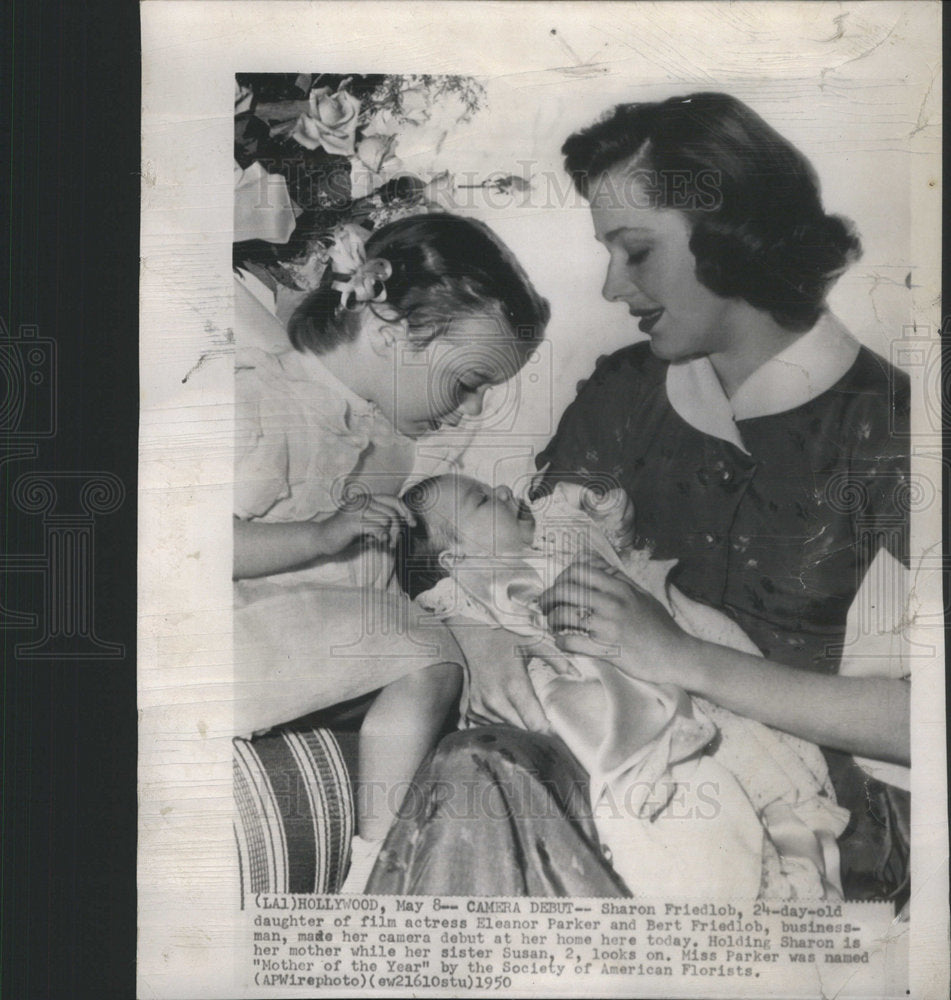 1950 Eleanor Parker American Screen Film Actress Chicago Illinois - Historic Images