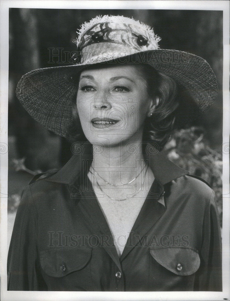 1978 Press Photo Eleanor Parker American Film Television Actress - Historic Images