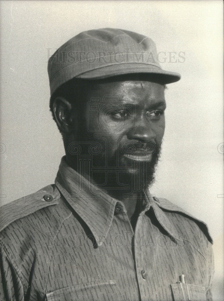 1978 Press Photo Samora Moises Michael President Of Mozambique - Historic Images