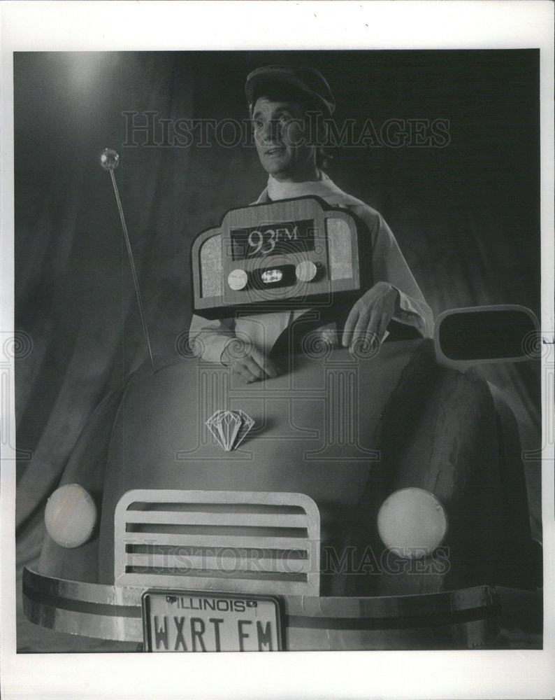 1985 Press Photo Michael Palin, American Radio Personality. - Historic Images