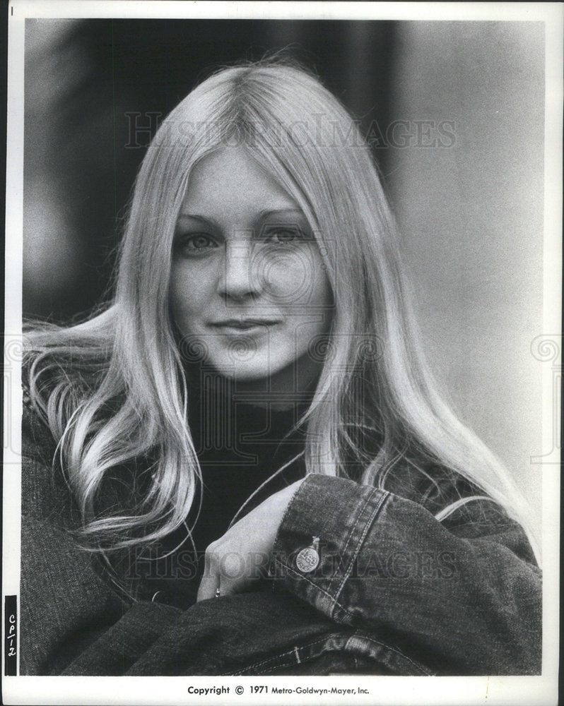 1971 Press Photo Belinda Palmer Tracy The Clay Pigeon - Historic Images