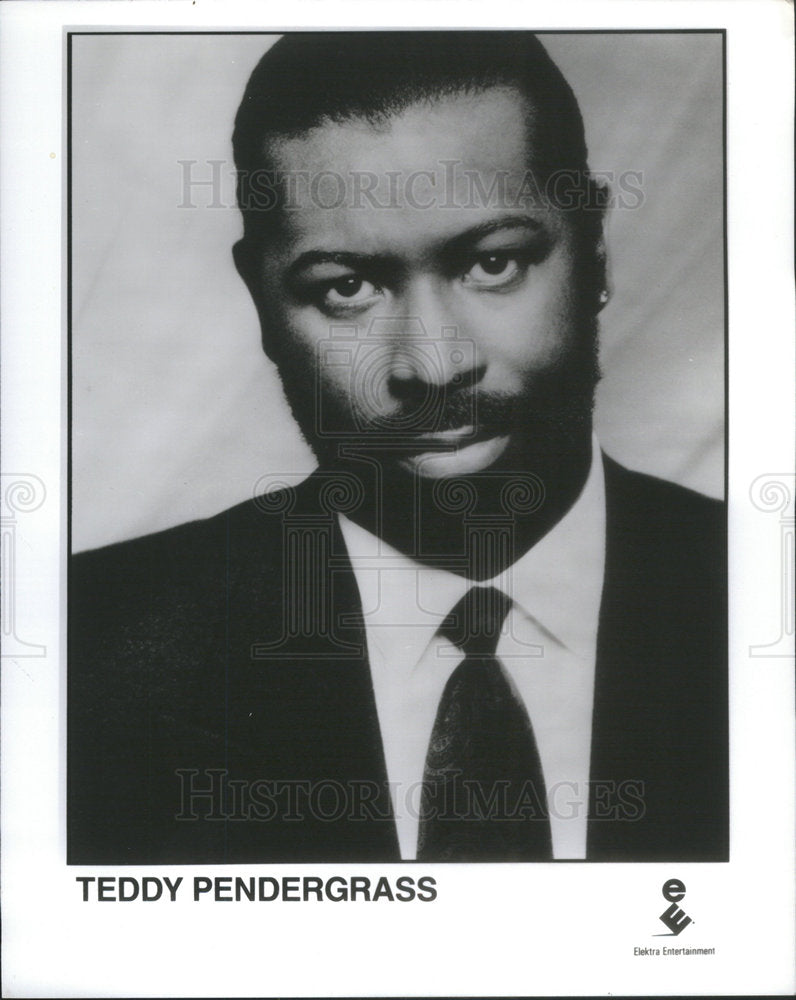 1996 Press Photo Teddy Pendergrass American Singer - RSC97761 - Historic Images