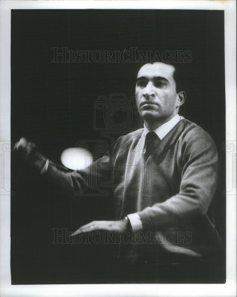 1968 Press Photo Giuseppe Patane Italian Opera Conductor - Historic Images