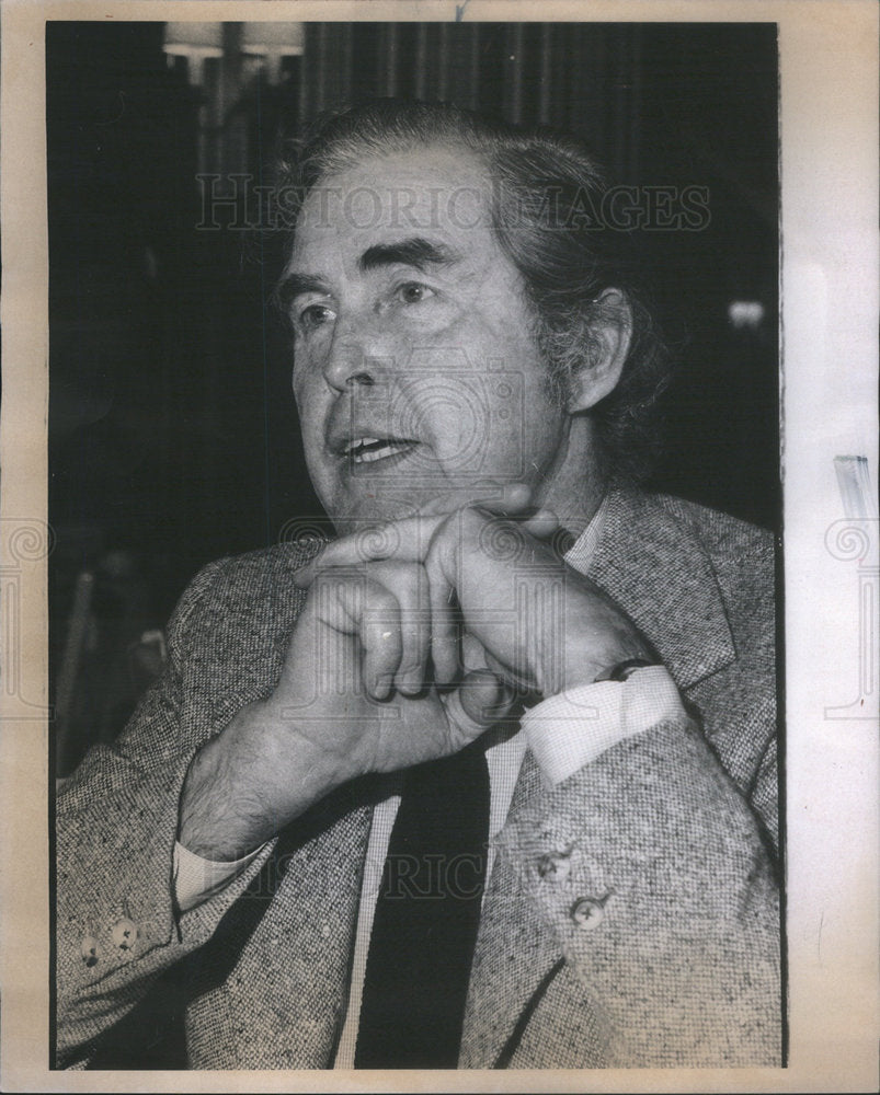 1976 Press Photo Robert Parrish Growing Up In Hollywood Author - Historic Images