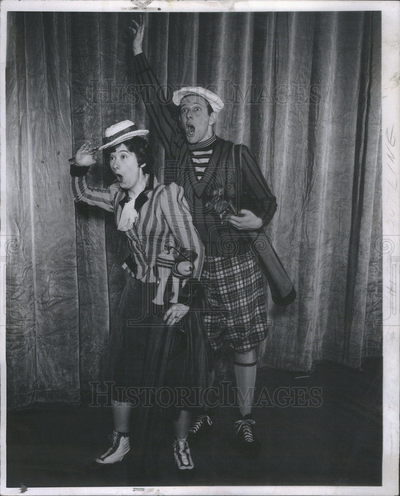 1962 Press Photo Darlene Parrish & Bill Hankin American Entertainers - Historic Images