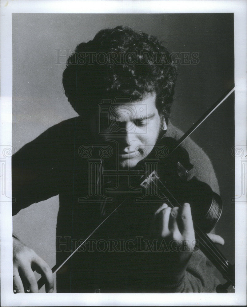 1976 Press Photo Itzhak Perlman Israeli Violinist - Historic Images