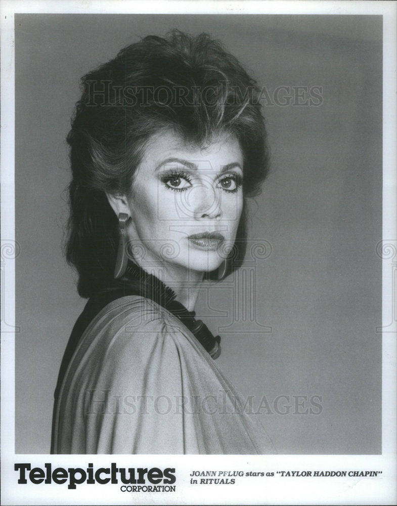 Press Photo Joann Pflug Taylor Haddon Chapin Actress - Historic Images