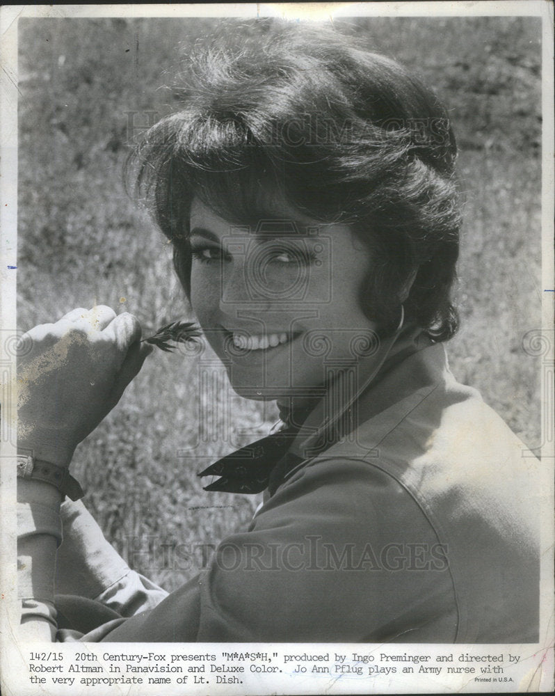 1970 Press Photo Jo Ann Pflug Stars In MASH - Historic Images