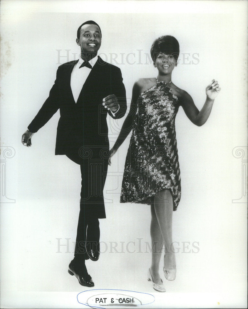 1968 Press Photo Pat & Cash - Historic Images