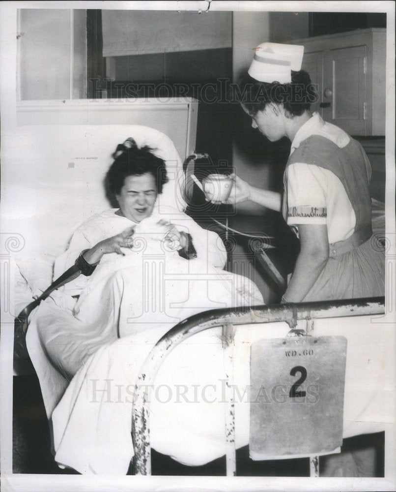 1957 Press Photo Miss Auranis Pappas - Historic Images