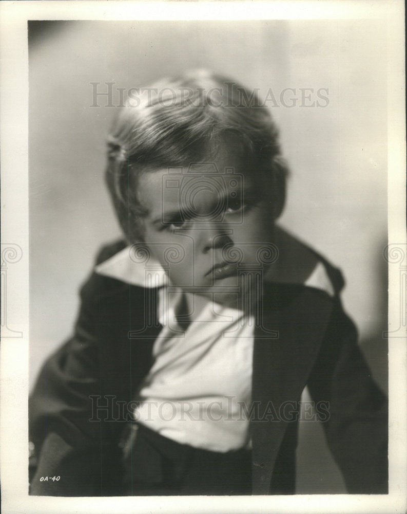 1932 Press Photo BUSTER PHELPS ACTOR CHILDHOOD - Historic Images