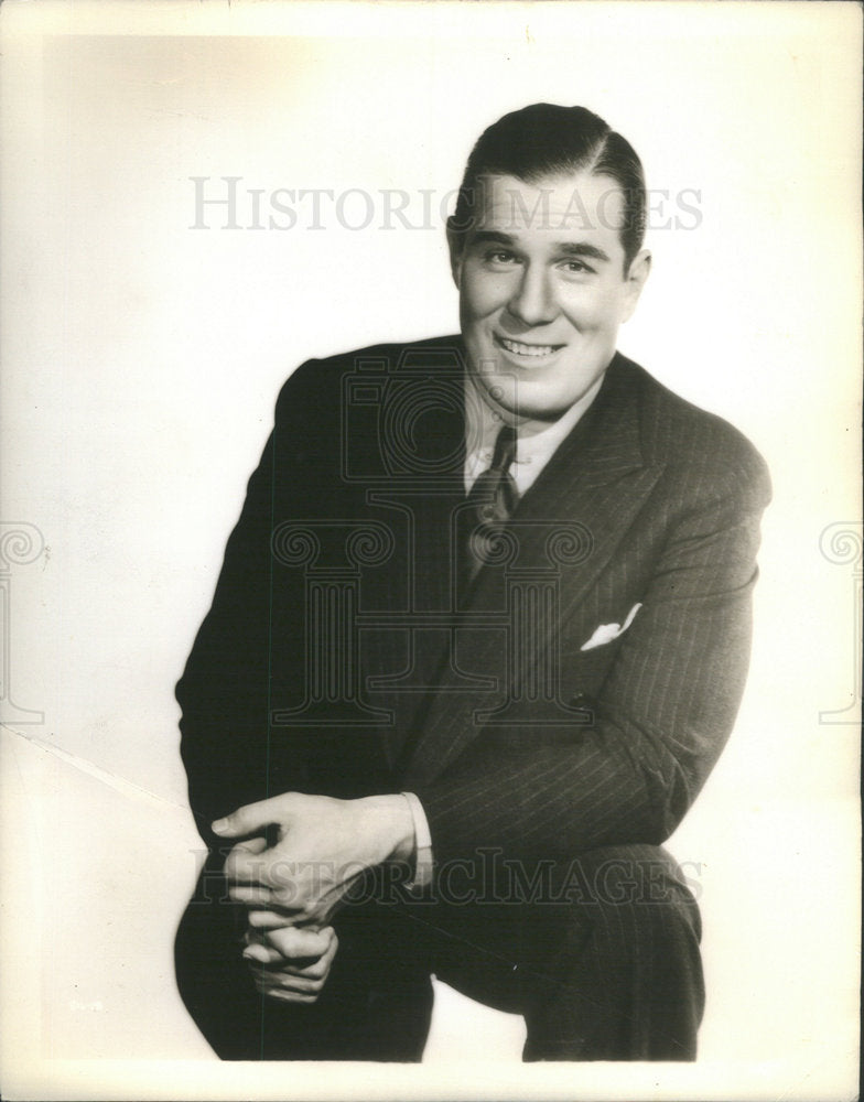 1935 Press Photo Nat Pindelton Actor Murder in the Fleet - Historic Images