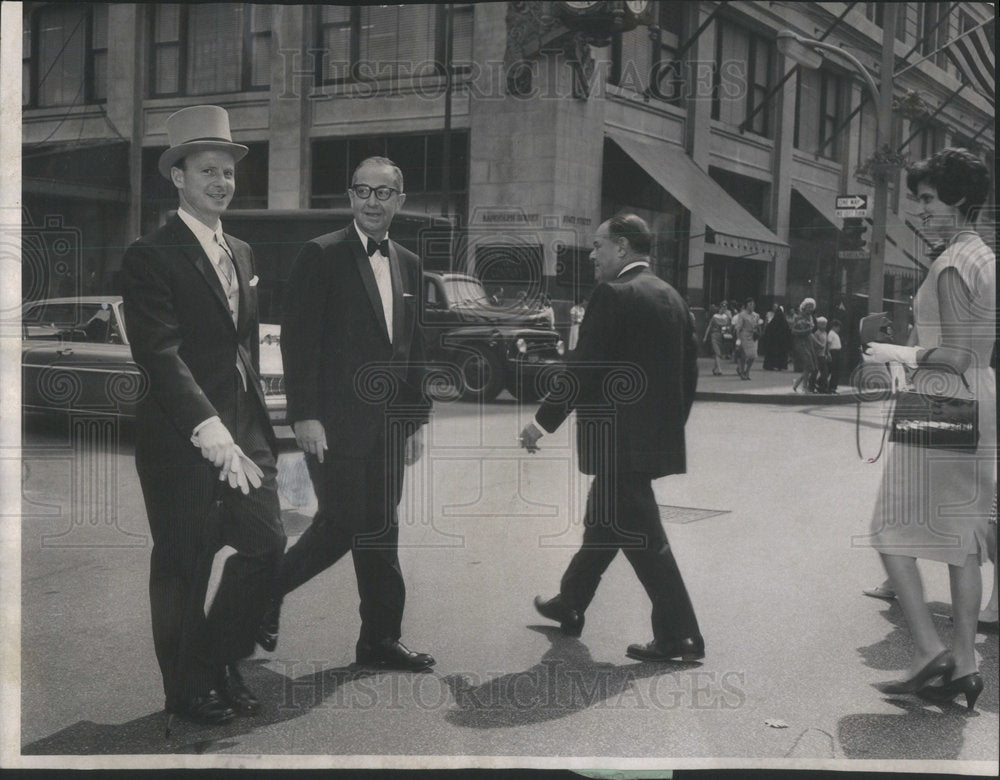 1961 Mr Motague Moss of England, President of Moss Bros  - Historic Images