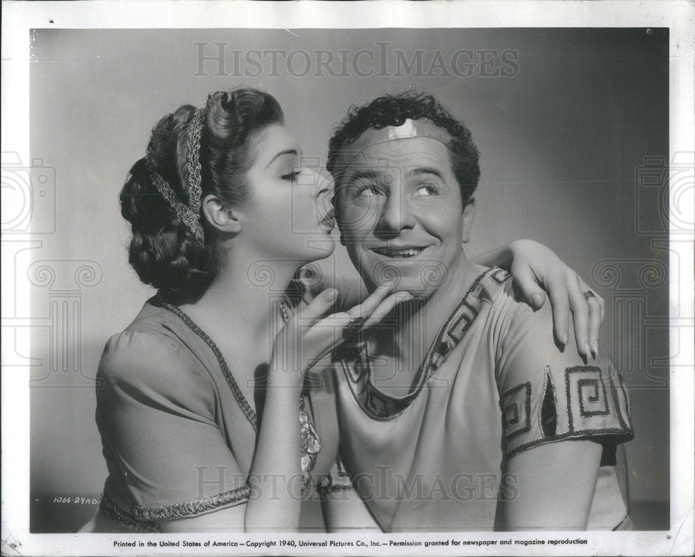 1940 The Boys From Syracuse Film Actors Raye Penner Portrait - Historic Images