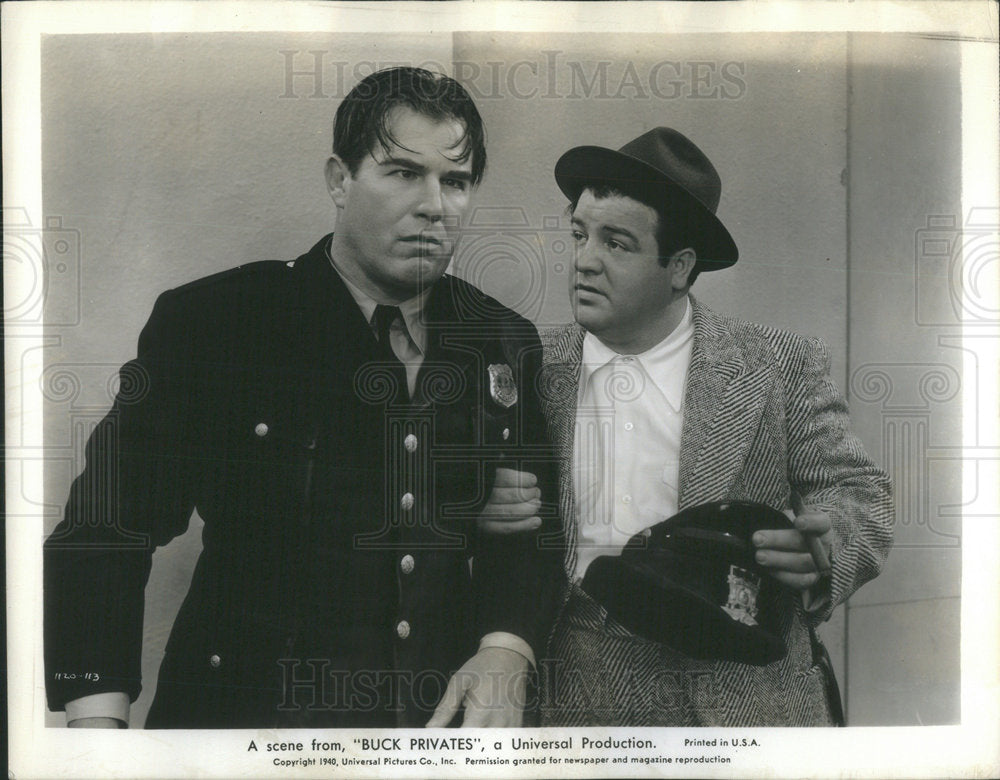 1941 Press Photo Buck Privates Actor Nat Pendleton - Historic Images