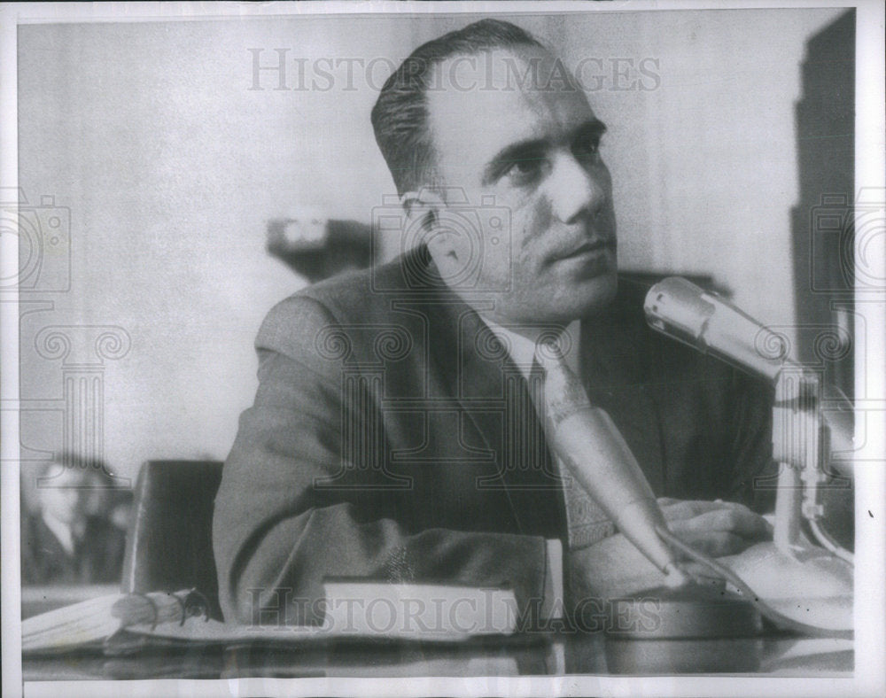 1958 Press Photo Armando Penha FBI Counterspy Infiltrated Communist Party - Historic Images