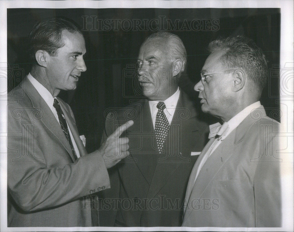 1950 Governor Allen Shivers Texas Democrat National Convention - Historic Images