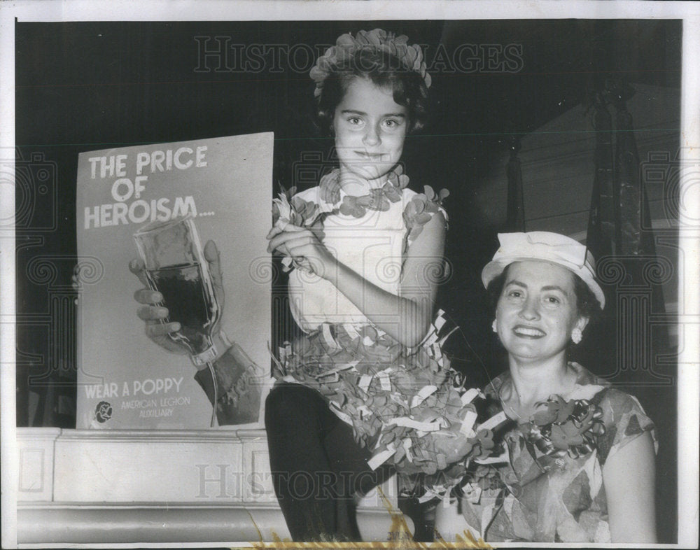 1960 Press Photo Miss Illinois Poppy Linda Ray Beauty Contest - Historic Images