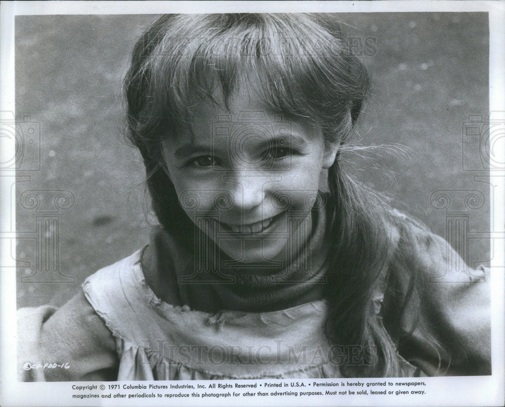 1971 Press Photo Helen Raye Stars In Flight Of The Dove - Historic Images