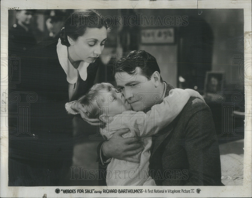 1933 Heroes for Sale film Richard Barthelmess - Historic Images