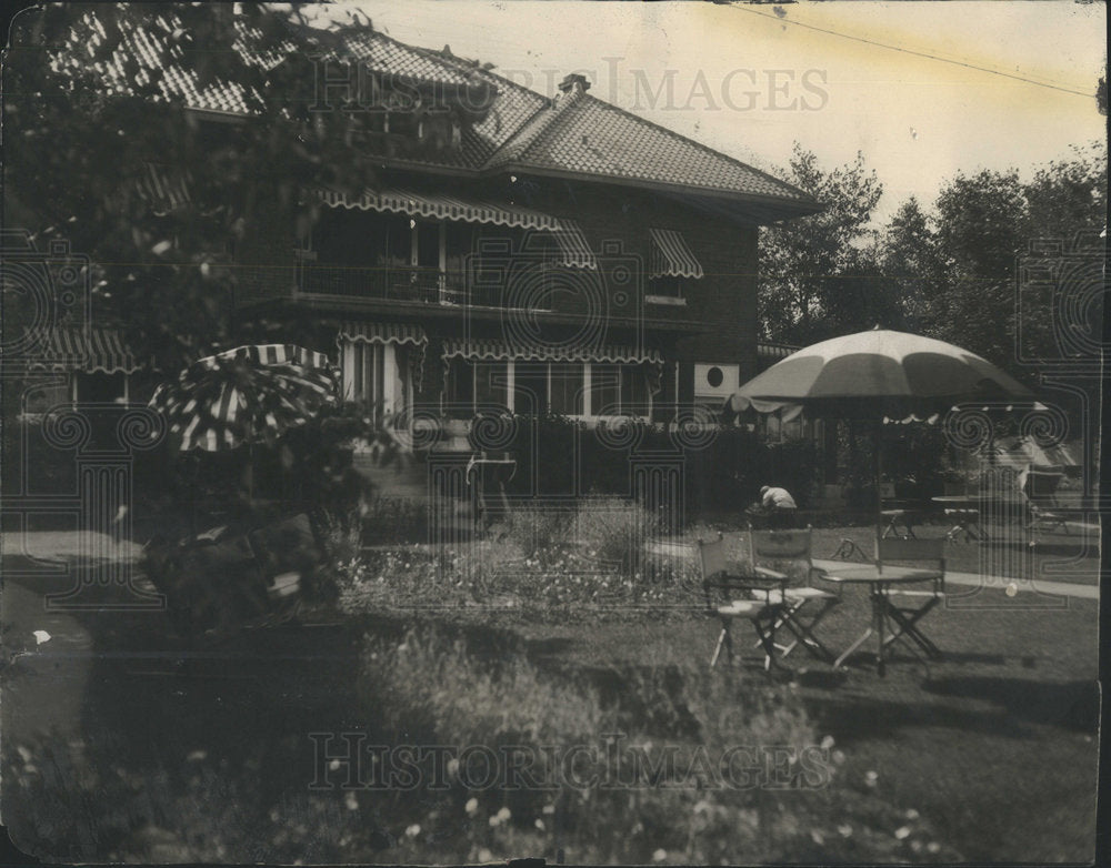 Press Photo Former House Late Peter Reizberg 5643 Sheridan Rd. - Historic Images