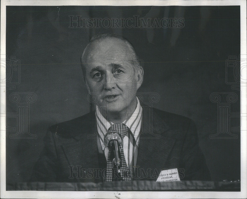 1973 Patrick Murphy President New York Police Department - Historic Images