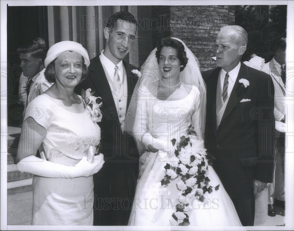 1959 Press Photo Mrs Paul Butler, William J Morley,Neren Butler,Paul M Butler - Historic Images