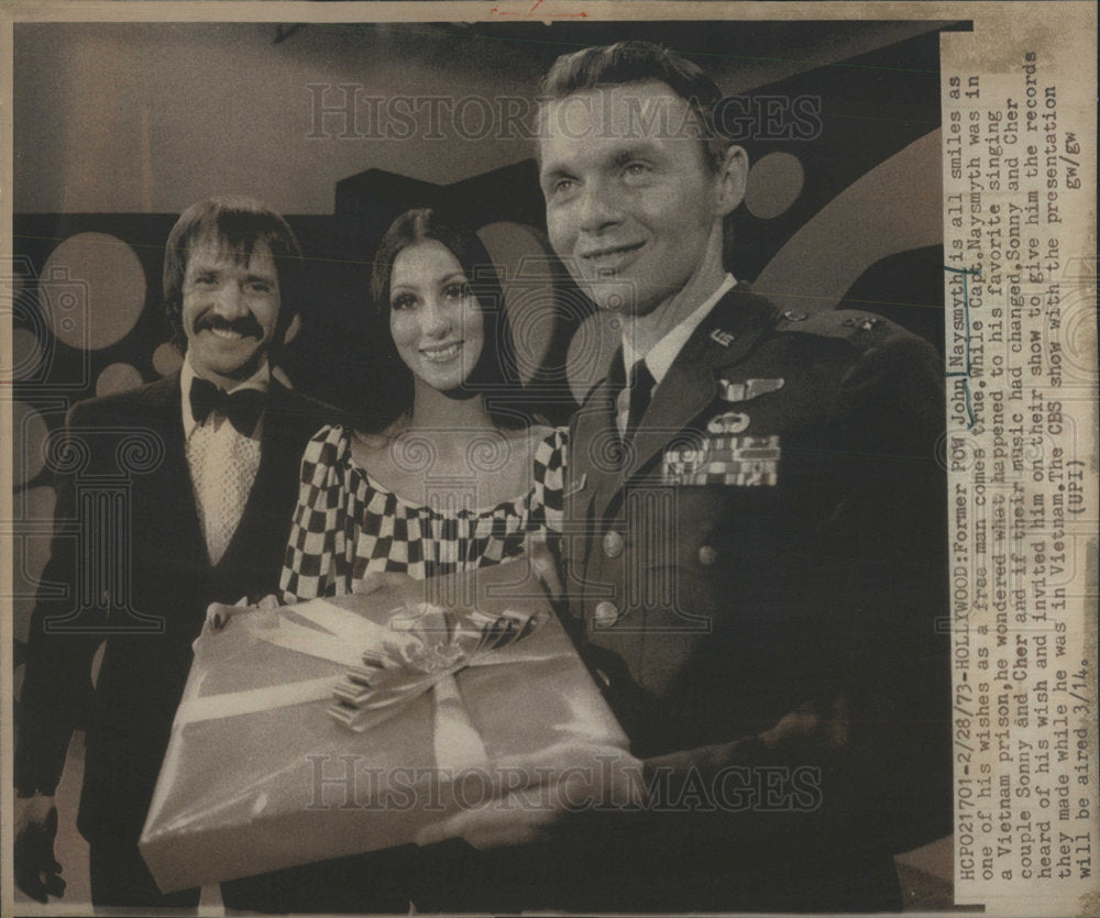 1973 POW John Nayamyth On Sonny And Cher Show Granted Wish - Historic Images
