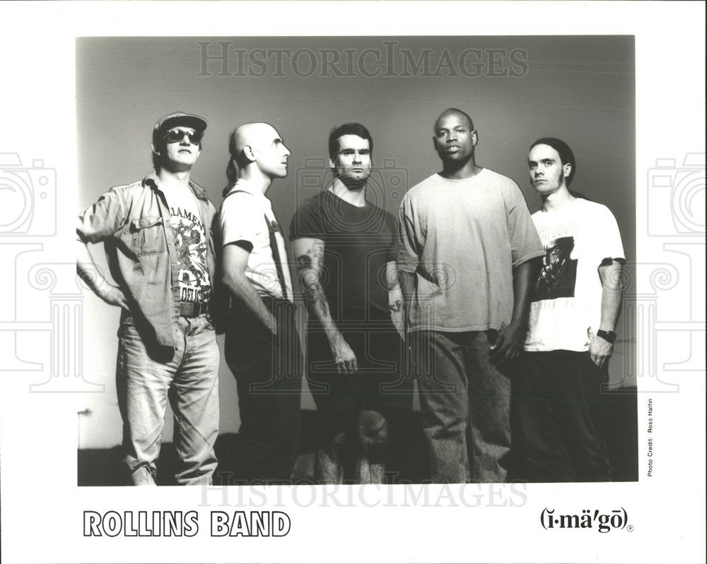 1994 Press Photo Rollins Band, Hard Rock Music Group - Historic Images