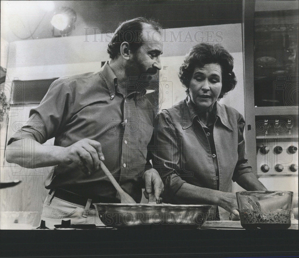 1975 Press Photo Franco and Margaret Romagnoli - Historic Images