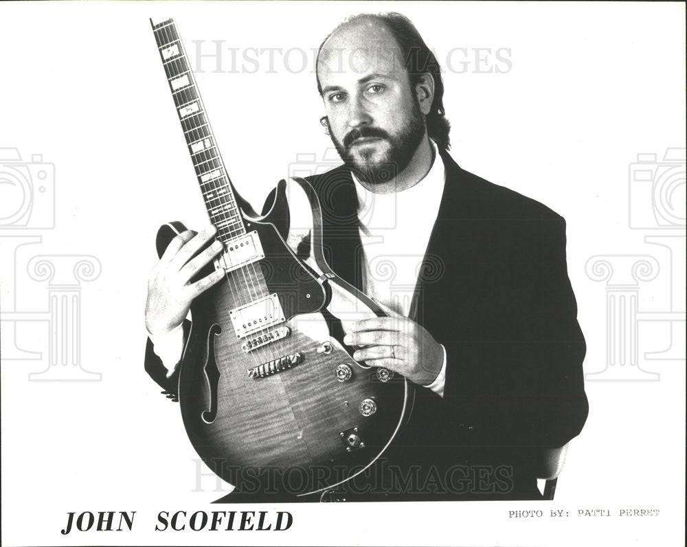 1995 Press Photo John Scofield, American Jazz Guitarist and Composer - Historic Images