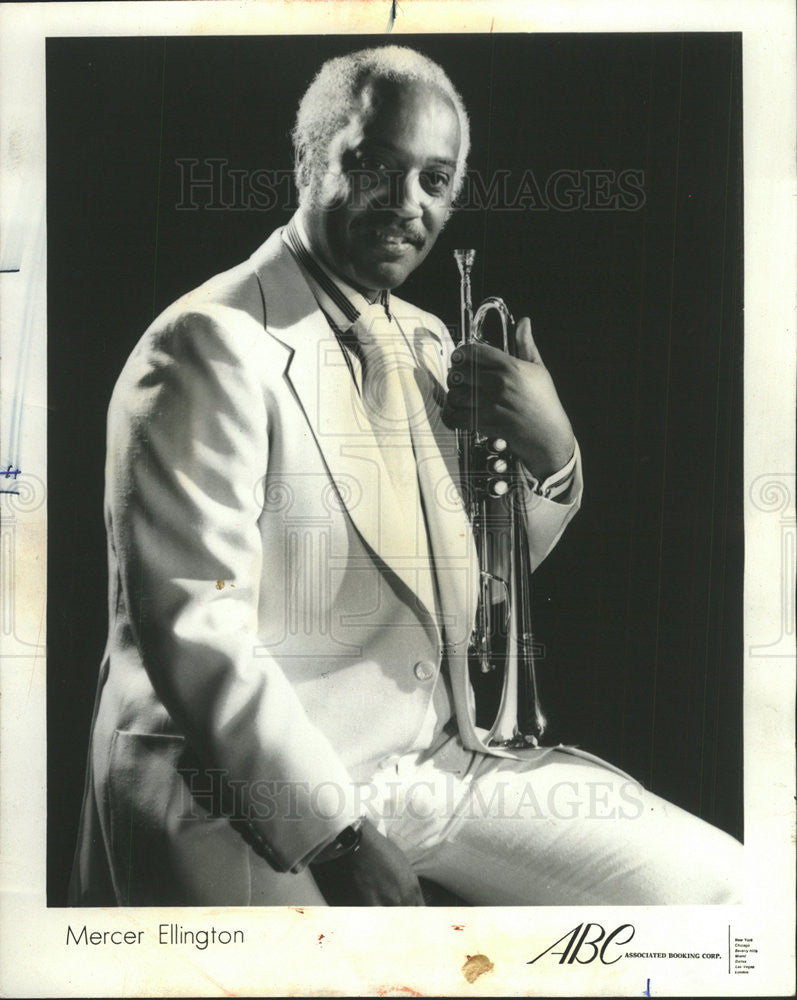 1974 Press Photo Mercer Ellington American Jazz Trumpeter &amp; Composer - Historic Images