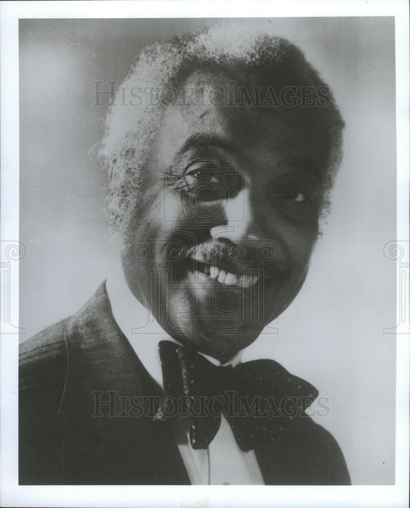 1977 Press Photo Mercer Ellington Director The Duke Ellington Orchestra Big Band - Historic Images