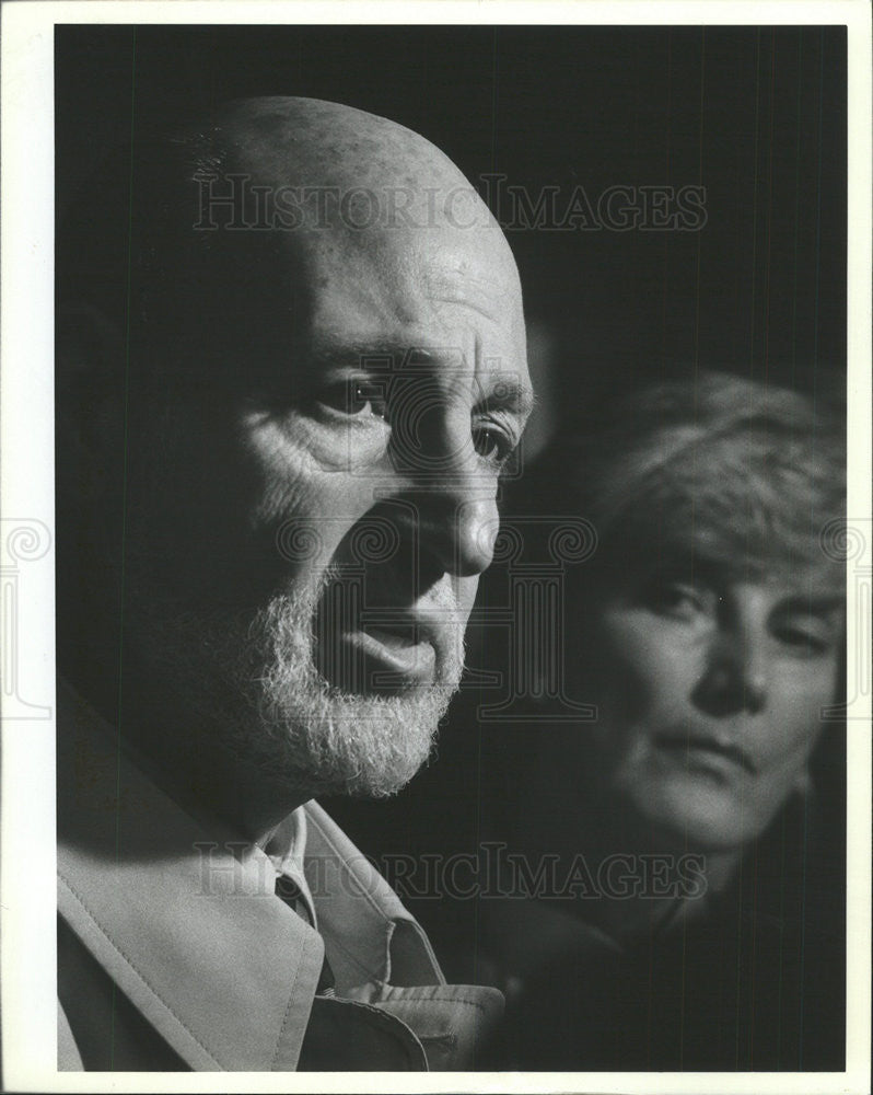 1983 Press Photo Bernard Epton American Illinois State Politician - Historic Images