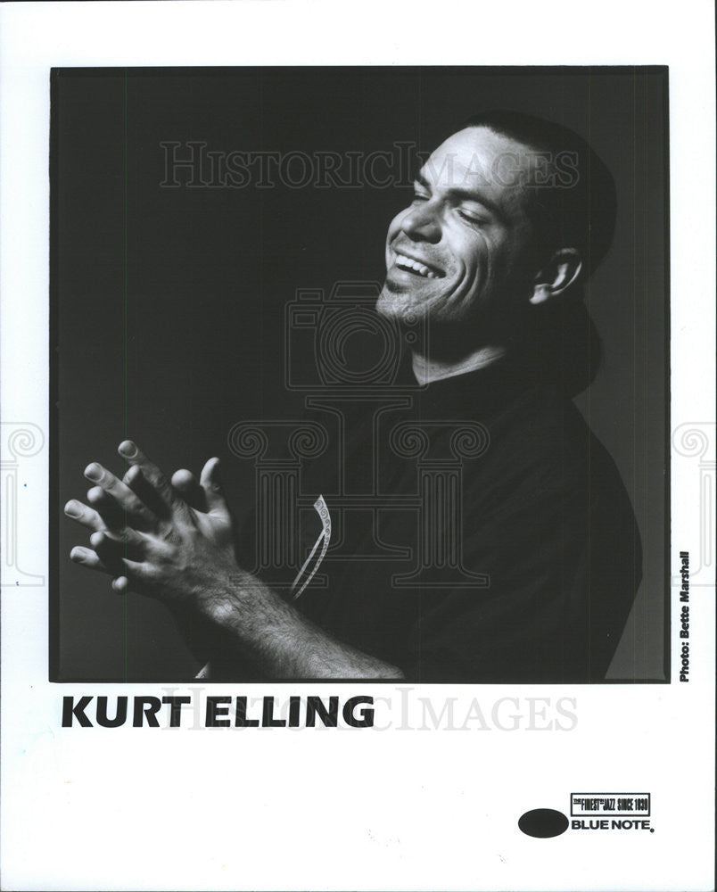 1996 Press Photo Kurt Elling Scat Singer Jazz Nomination Close Your Eyes - Historic Images