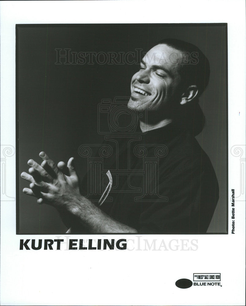 1995 Press Photo Kurt Elling Jazz Musician And Lyricist For Blue Note Records - Historic Images