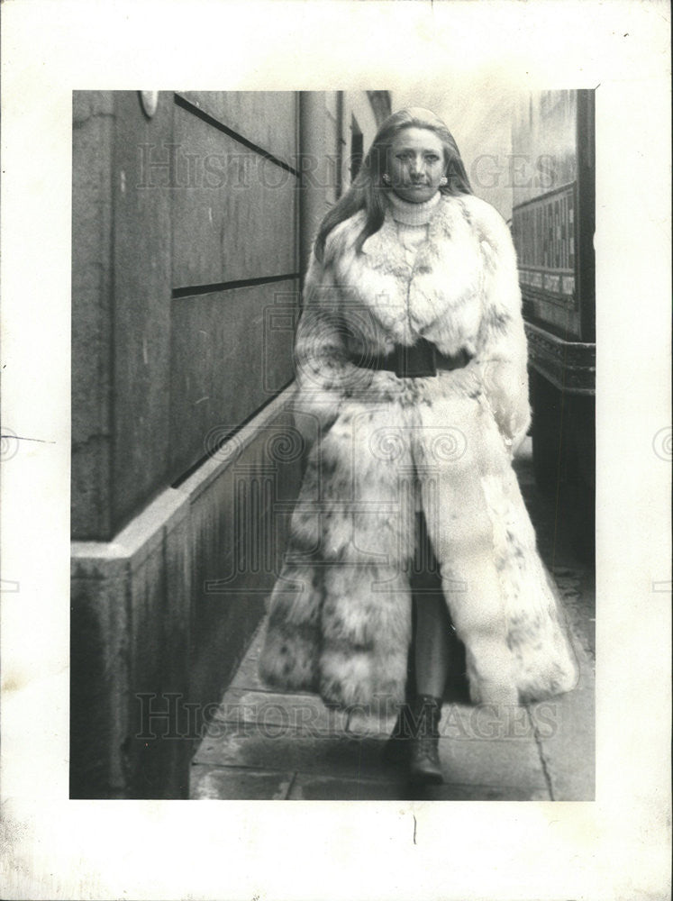 1969 Press Photo Carole Chombert, clothing designer - Historic Images