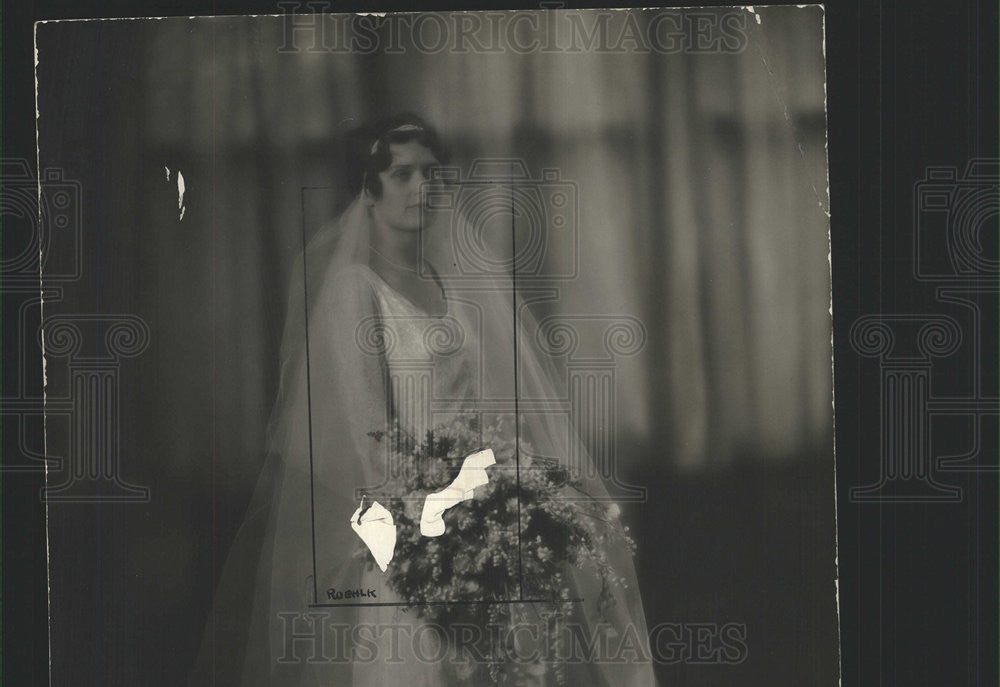 1928 Press Photo James Rogers Miss Jane Linn - Historic Images