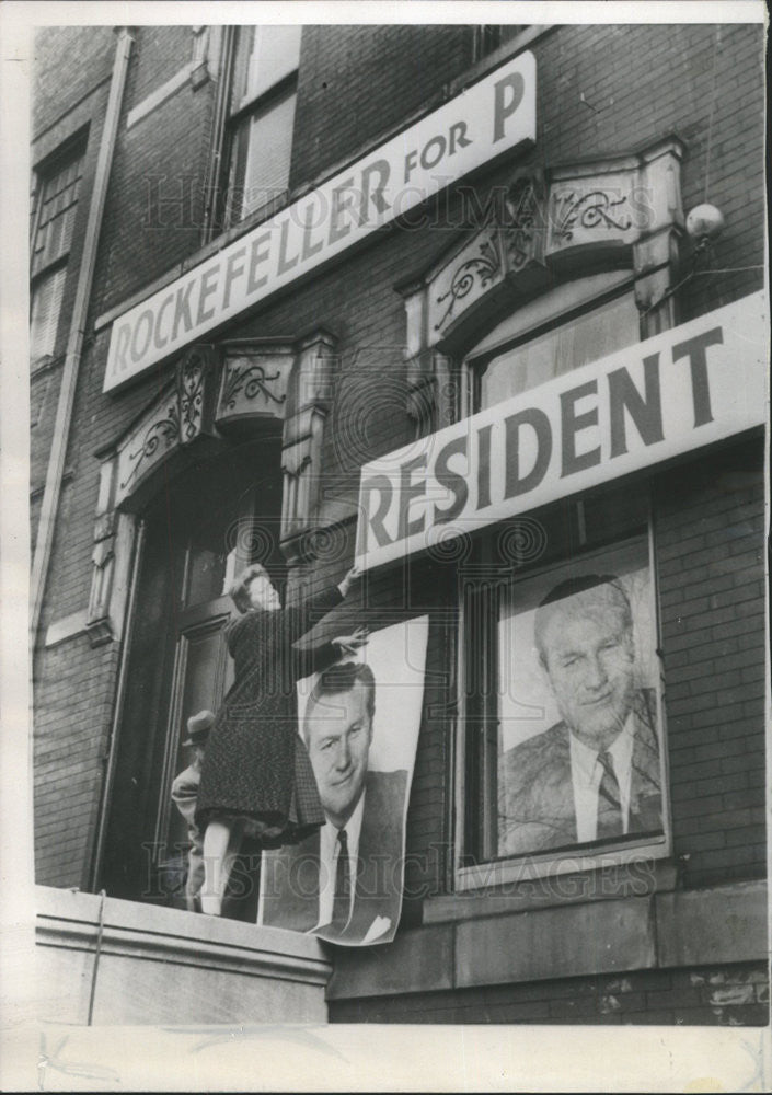 1959 Press Photo New York Governor Nelson Rockefeller&#39;s Presidential Campaign - Historic Images