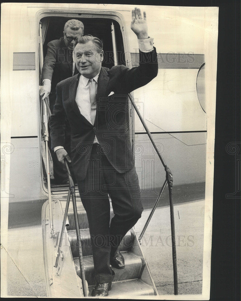 1964 Press Photo Nelson A. Rockefeller/US Vice President/Governor/Businessman - Historic Images