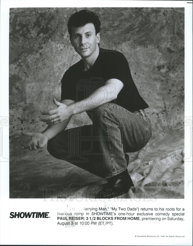 1991 Press Photo Paul Reiser Showtime Comedy Special - Historic Images