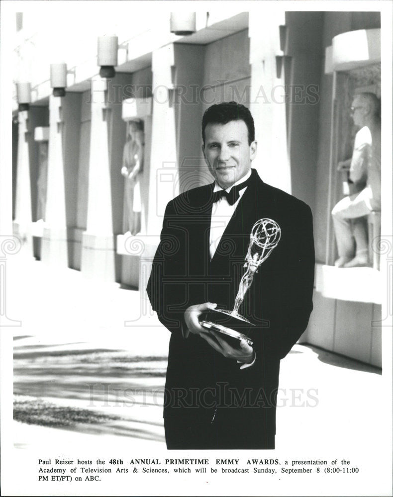 Press Photo Paul Reiser Hosts the 48th Annual Primetime Emmy Awards - Historic Images