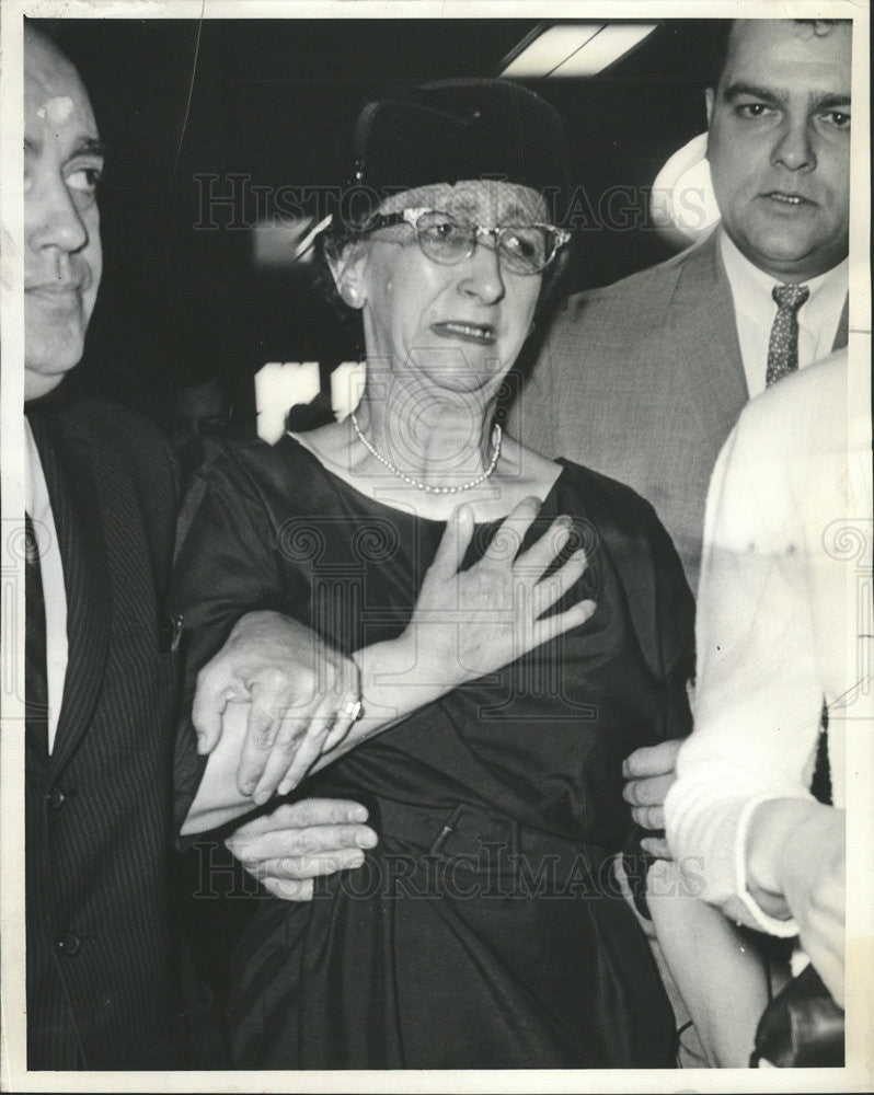 1965 Press Photo Fred Christiansen Chicago City Murder Victim&#39;s Wife - Historic Images