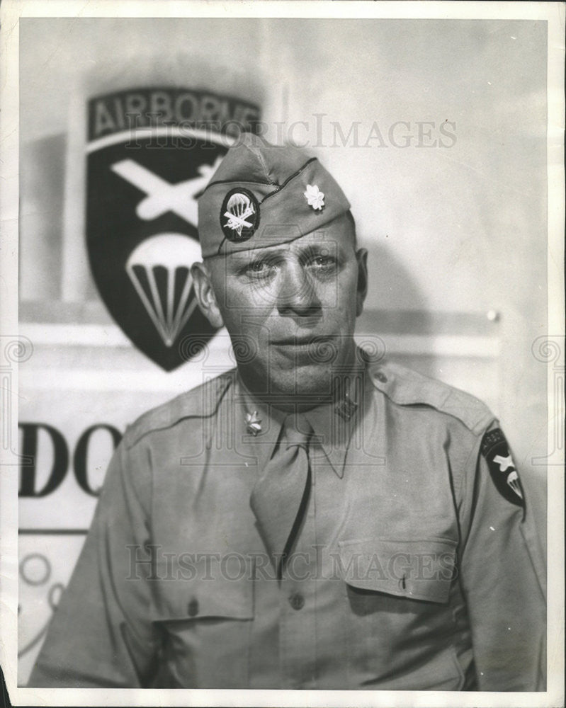 1944 Press Photo Lt Col. Roy T. Christiansen - Historic Images