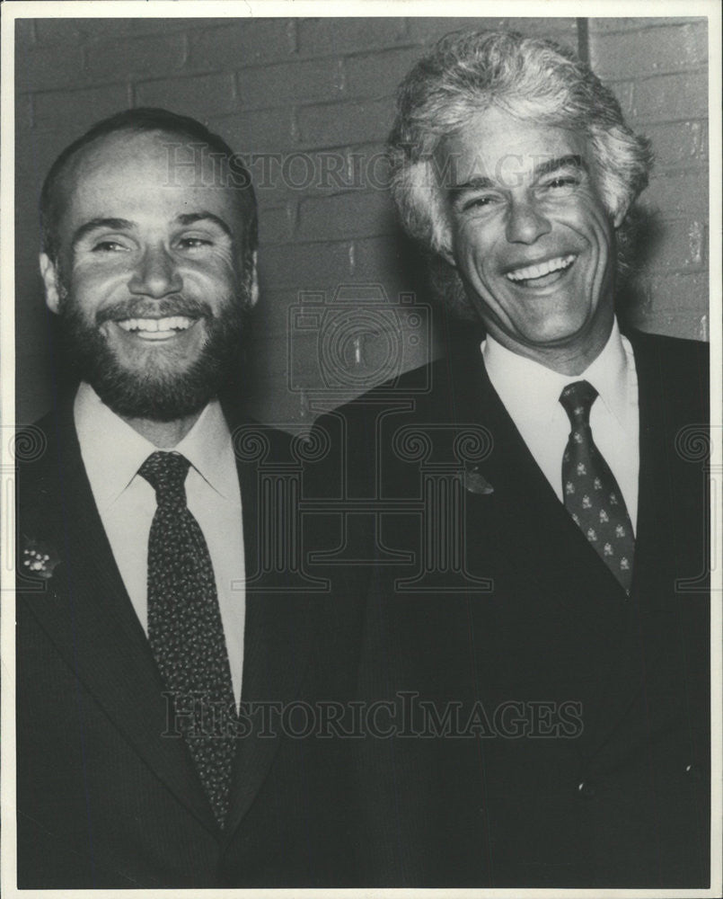 Press Photo  Robert Christiansen and Rick Rosenberg co-producers. - Historic Images