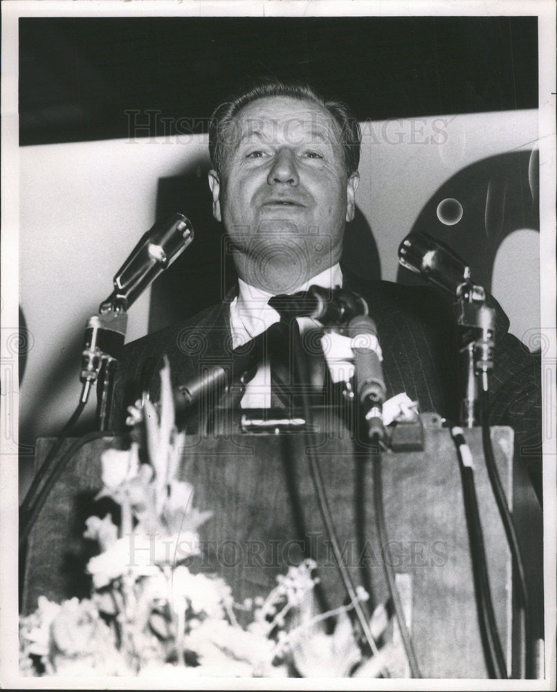 1963 Press Photo Governor Nelson A Rockefeller - Historic Images