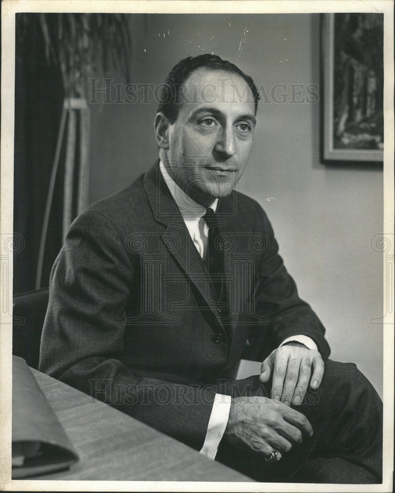 1965 Press Photo Attorney William A Robinson - Historic Images